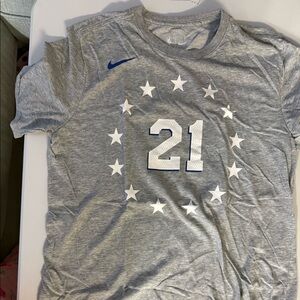 Nike City Edition Philadelphia 76ers Embiid Tshirt
